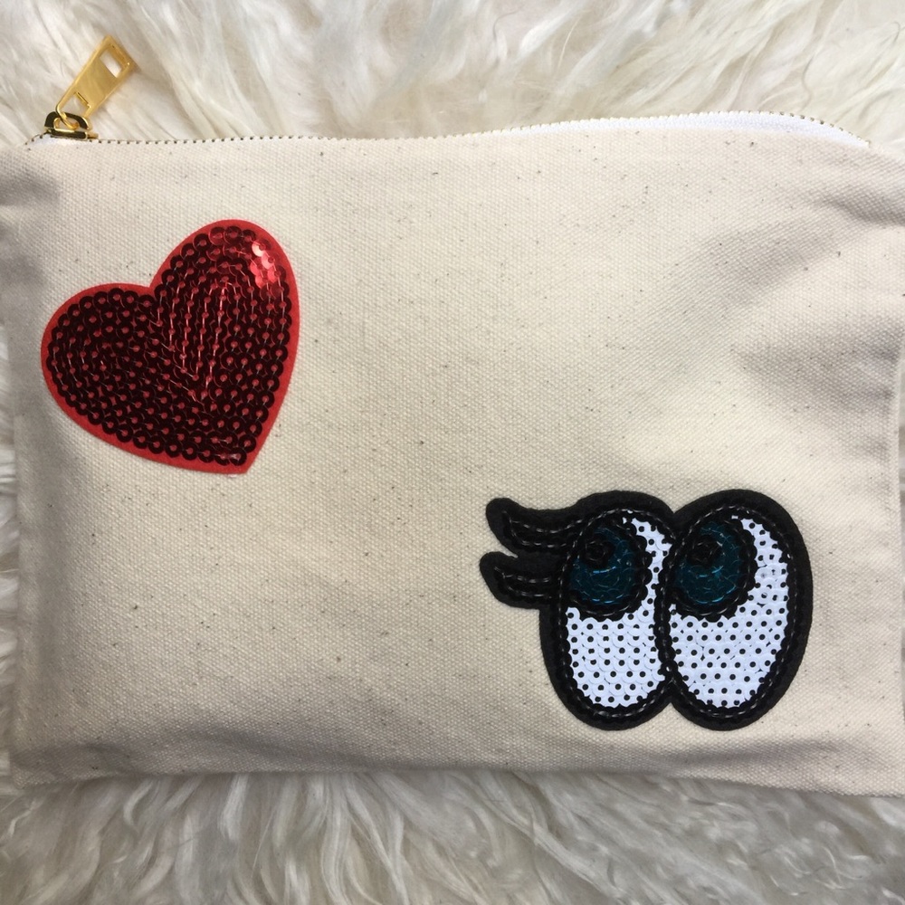 4/$10 Makeup Travel Bag - Cosmetics Canvas Tote